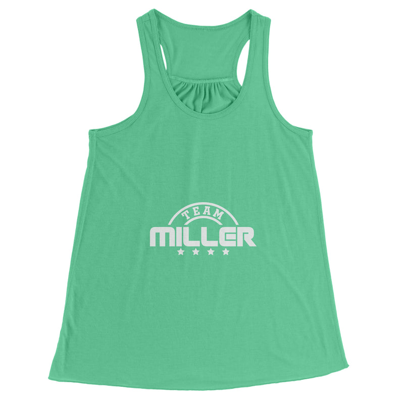 Team Miller Bella Flowy Raceback Tank - HM Success Unlimited, LLC