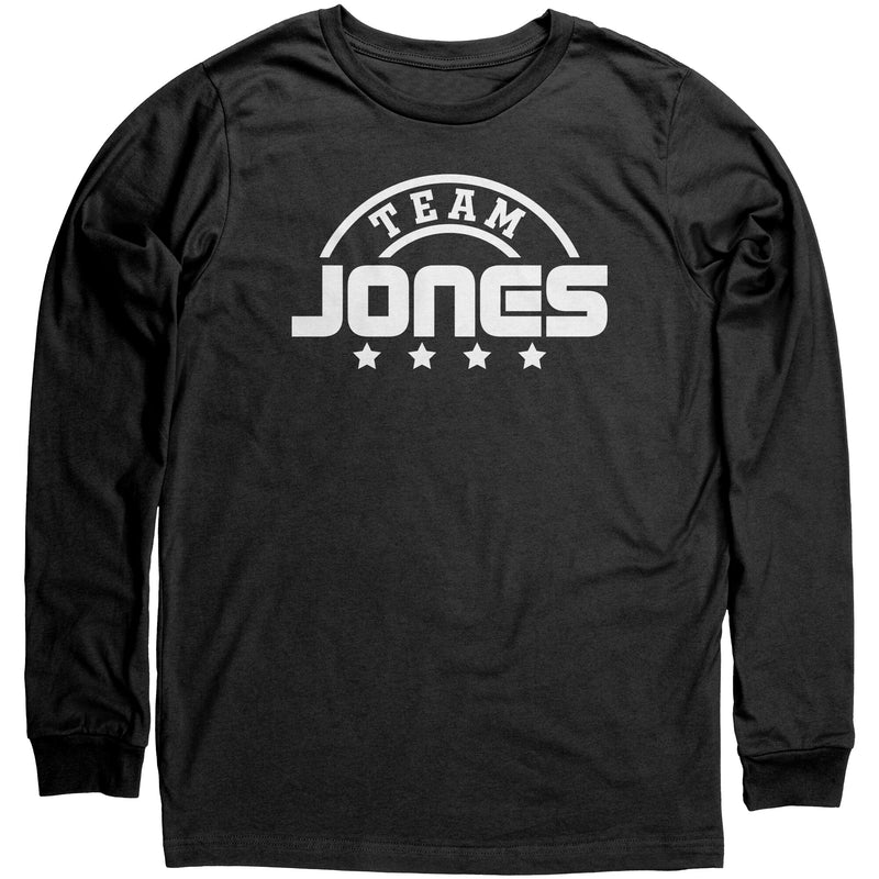 Team Jones Canvas Unisex Long Sleeve Shirt - HM Success Unlimited, LLC