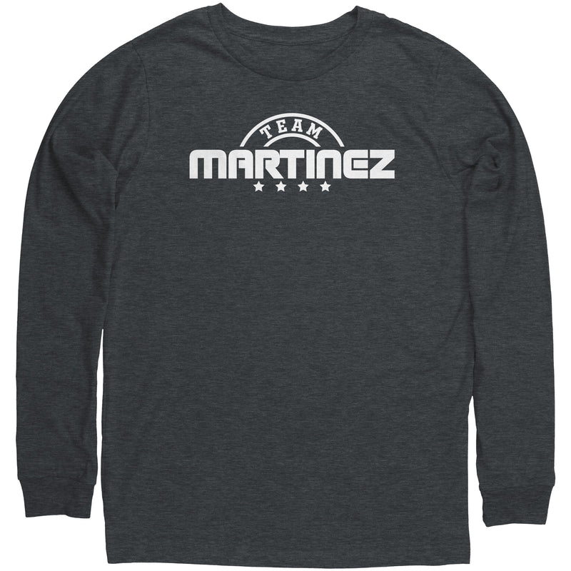 Team Martinez Canvas Unisex Long Sleeve Shirt - HM Success Unlimited, LLC