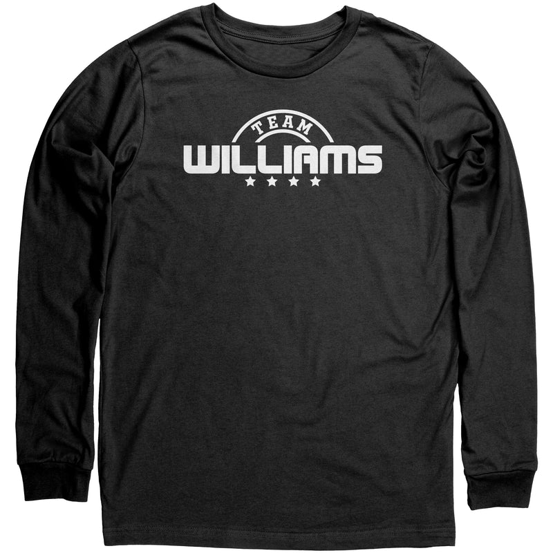 Team Williams Canvas Unisex Long Sleeve Shirt - HM Success Unlimited, LLC
