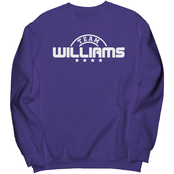 Team Williams Gildan Crewneck Sweatshirt - HM Success Unlimited, LLC
